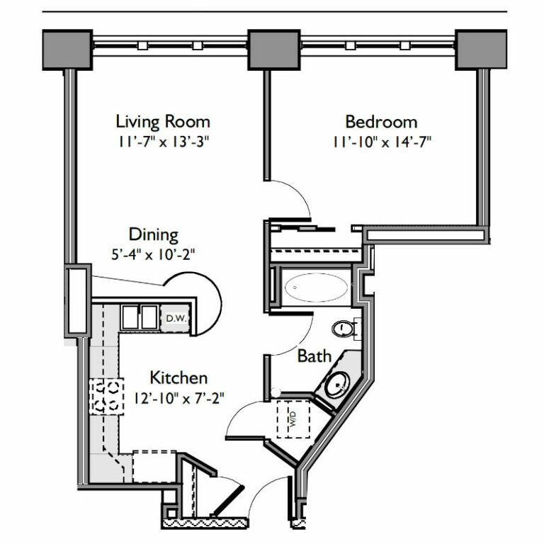 Riverview Lofts-Floor Plan 204