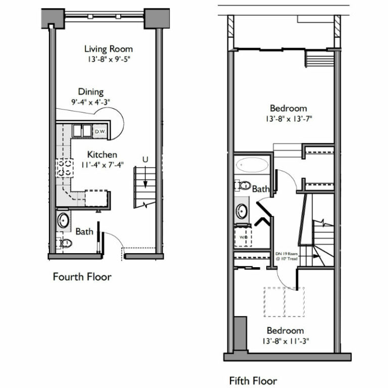 Riverview Lofts-Floor Plan 404