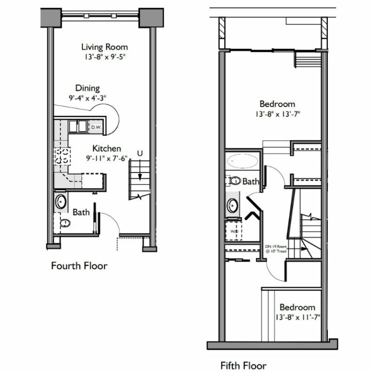 Riverview Lofts-Floor Plan 405