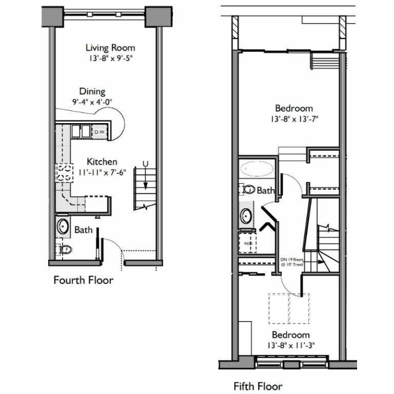 Riverview Lofts-Floor Plan 406